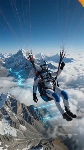வெறும் துணியை வைத்து வானில் பறக்கும் மாயம்! 😱☁️✨💨The Physics of Paragliding