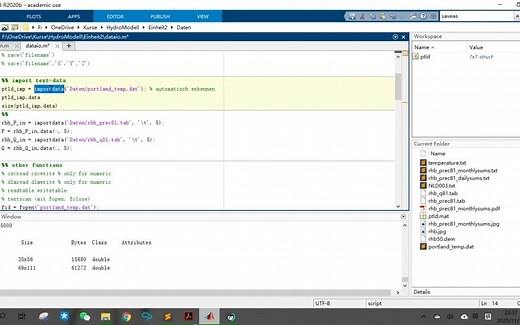 Matlab数据读取与可视化