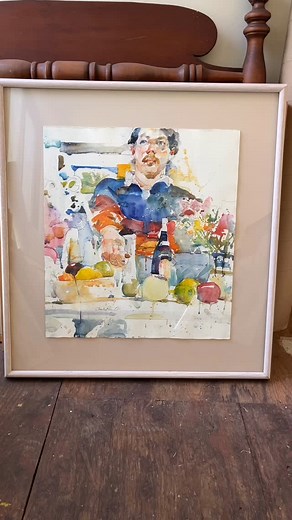 Figure in Watercolor. By Charles Reid. | Charles Reid Art
