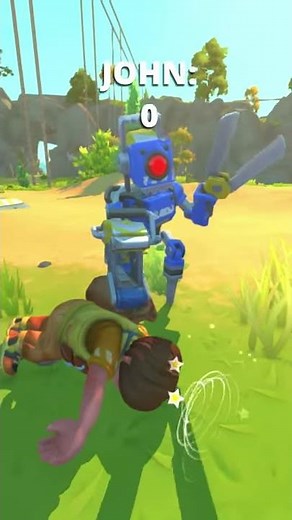 Spawn Camped By A Tape Bot - Scrap Mechanic Survival #shorts