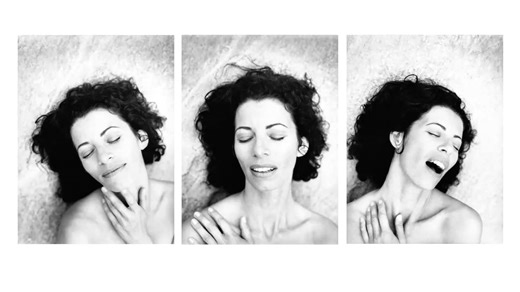 Interview and Shooting with Viola Blau, 1999 near Ascona, Switzerland