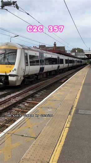 A C2C train departs Upminster