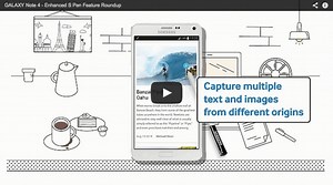 Samsung shows off some of the Note 4's unique S Pen features (video)