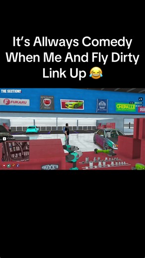 It’s Allways Comedy When Me And Fly Dirty Link Up 😂 @TheSectionsRp #gtarp #fivem #fyp #like #foryoupage