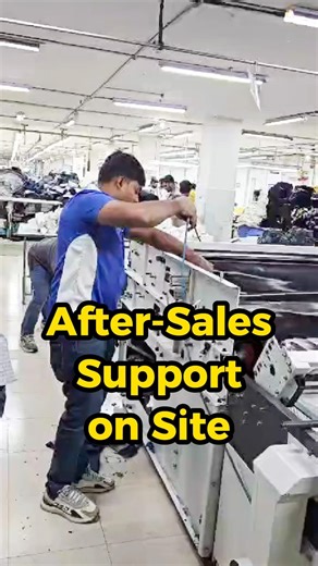 After-Sales Support in Action | Fusing Machine Maintenance | #InsideOSHIMA