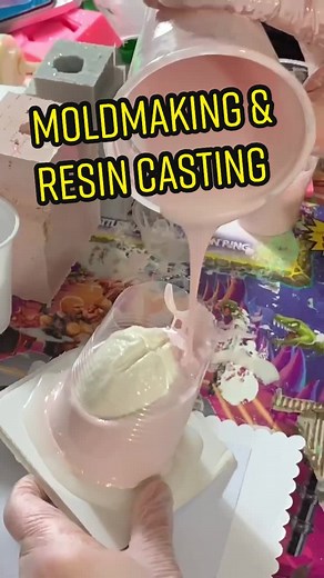 Happy Alien Day! Been Making Eggs 🥚👽 #moldmaking #resincasting #resintutorial #siliconemoldmaking