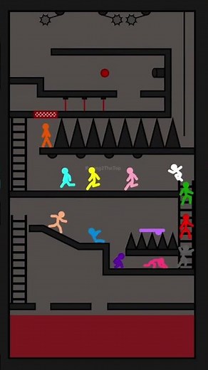 Can Your Stickman Survive to the Finish Line?