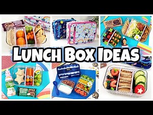New Lunch Boxes! 🍎 Fun and EASY Lunch Ideas