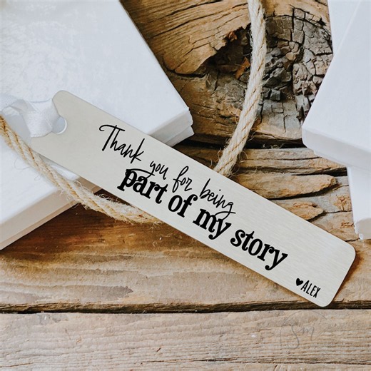 My Story Bookmark Thank You Being Part Love Gift Idea for Bookmark Personalized Bookmark Present Idea Teacher Gift Teacher Christmas Gift - Etsy