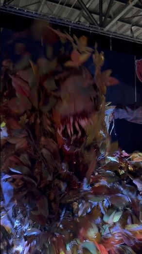 Would you be terrified of these animatronics from Poison Props? #animatronics #plants #trees