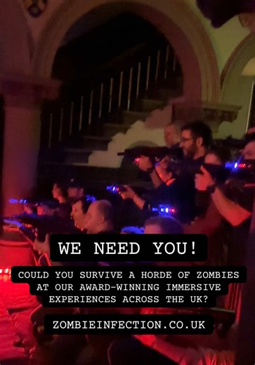 Join the Ultimate Zombie Apocalypse Experience!