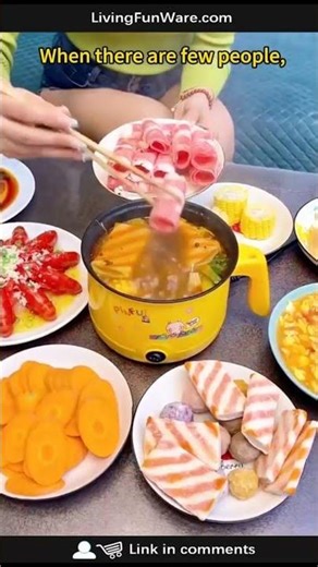 🍲 Mini Multi-Cooker for One – Boil, Sauté, Simmer, All in One Pot