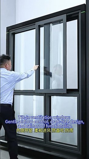 casement window or sliding window?Sliding-Tilt Window meets your home performance needs.