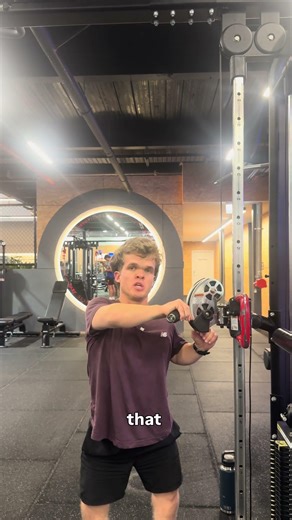 Single Arm Cable Rear Delt Fly