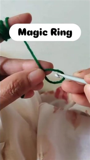 मॅजिक रिंग शिका फक्त 15 सेकंदात... crochet magic Ring kaise banaye#crochet