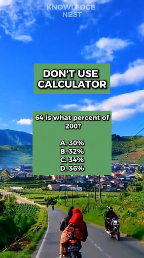 64 is what percent of 200? | Knowledge Nest