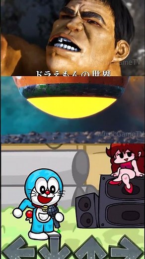 FNF 3D Parody's Doraemon Animation & FNF Mod 2 - FNF Music Mods