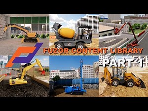 [Fuzor 4D] Fuzor Content Library: Part 1