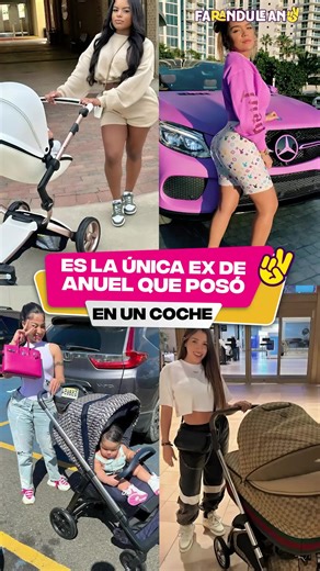Karol G fue la única ex de Anuel que posó con un coche diferente a sus parejas