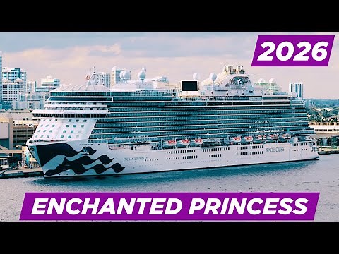 Enchanted Princess Cruise Ship Review 2026 🌊 Luxury at Sea | Princess Cruises
