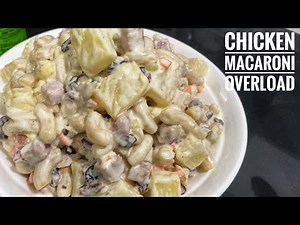Chicken Macaroni Salad Overload