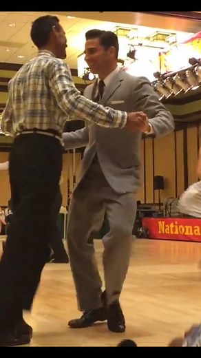 Stephen Edward Sayer on Instagram: "Dancing in the Classic Lindy Finals at Camp Hollywood/National Jitterbug Championships 2015. My first and only time competing as a follower and dancing with one of my all time favorite dancers and best friends Justin Zillman.🎥 by: @pascal_demaria #lajitterbug #stephensayer #lindyhop #swingdance #justinzillman #stephensayersswindanceparty"