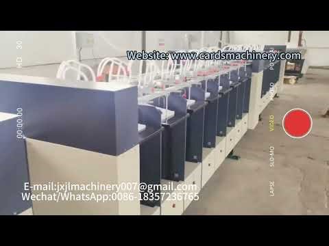 24 Stations Horizontal Gathering Sorting Machine For Newspaper/ Customized Paper Collating Machine