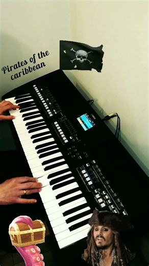 pirates of the caribbean /soundtrack /yamaha sx600