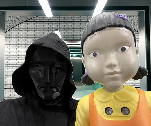 Fully Functional (non-violent) Squid Games Doll Using Arduino UNO