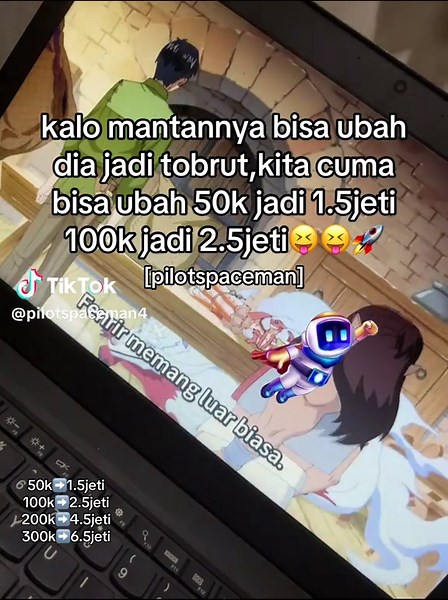 Jadi Pilot Spaceman: Ubah 50k Jadi 1.5 Jeti!