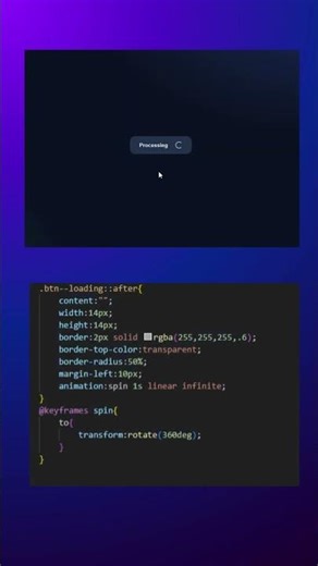CSS Loding Animation. #webdevelopment #CSS