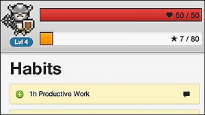 RPGをプレイする感覚でタスクを管理し習慣づけを成功させる「HabitRPG」