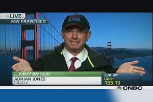 Oracle team celebrates America's Cup