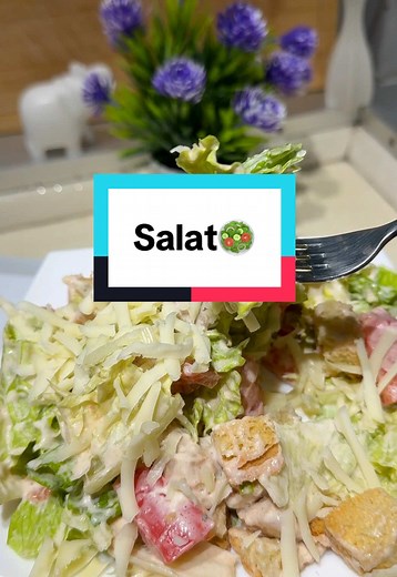 Dadlı Salat Resepti: Kahı, Toyuq və Pendir