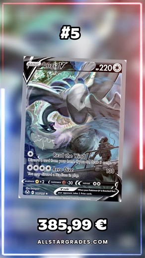 Top 10 Lugia Pokemon Cards!