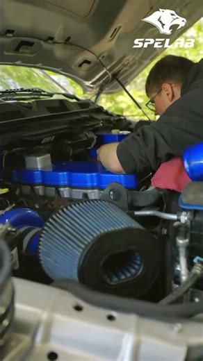 All the blue... makes my clean engine bay💥