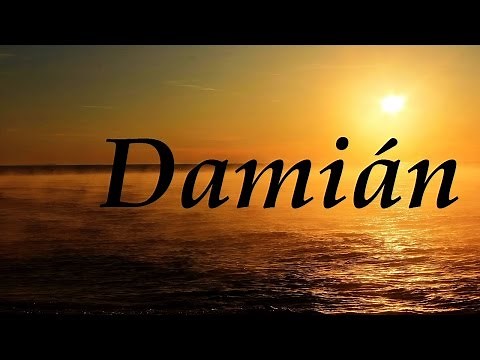 Damián, significado y origen del nombre