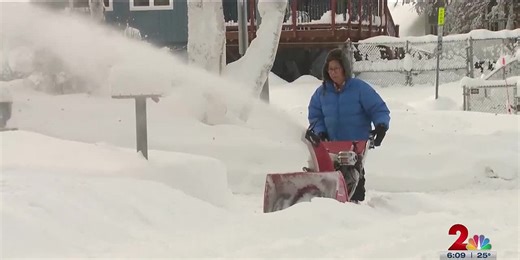 Anchorage residents dig out after record snow