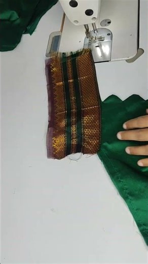 Trendy patch work blouse design| front patch work design| letest back and forth design