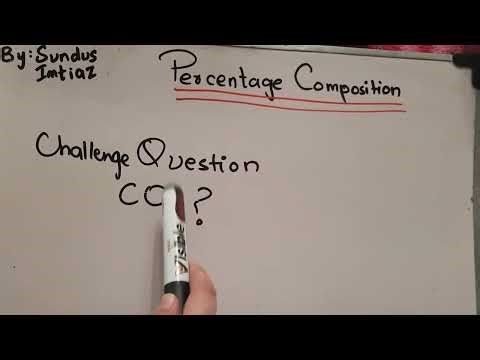 Percentage Composition of Compounds
