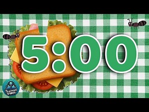5 Minute Summer Picnic Timer with Cheerful Music