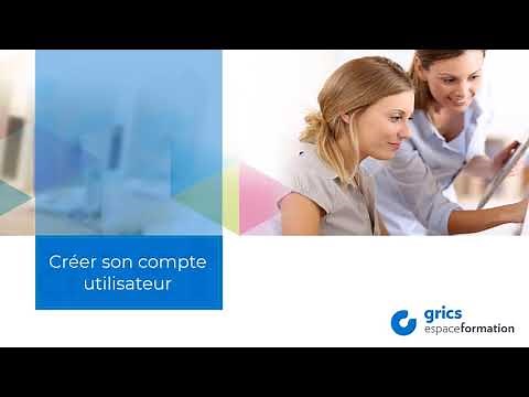 Créer son compte utilisateur sur Espace formation