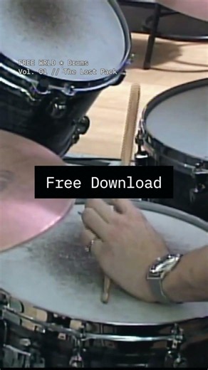 Free Acoustic Drum Pack | Royalty-Free Samples