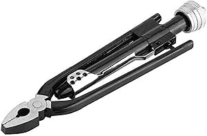 Wire Twisting Pliers Safety, High Carbon Steel 6" Locking Electrical Wire Pliers with Automatic Return for Hand Tools