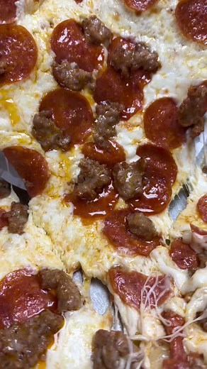 Delicious Cheese Pizza ASMR Eating Video