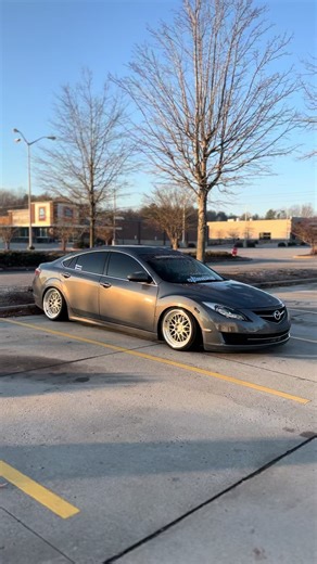 Need to fix the front fitment after winter🤦🏻 #commontrafficmafia #fypシ #stancecar #static #mazda @Common Traffic Mafia LLC @chained2.0t @LOWGLOW