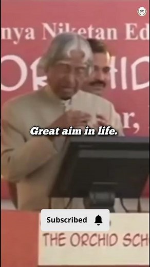 Dr APJ Abdul Kalam motivational speech for students....