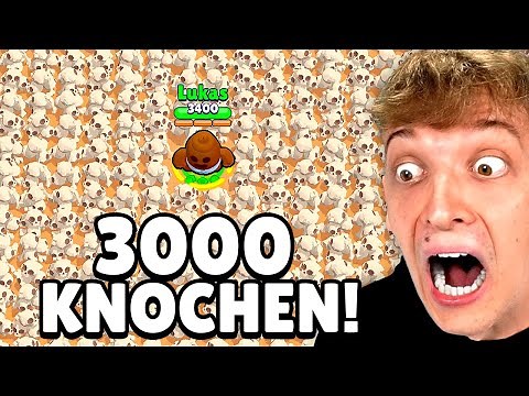 ALLE BRAWLER vs 3000 KNOCHEN! 🦴 BRAWLER BATTLE!