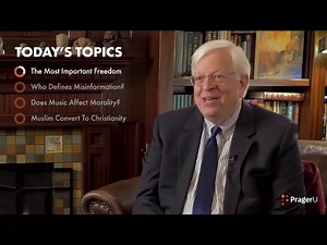 In PragerU's latest episode of 'Fireside Chat,' Dennis Prager discusses the importance of free speech after a Pew Research poll surfaces showing that 65% of Americans support censorship by tech companies. Find the full blog here: https://newsbusters.org/blogs/free-speech/gabriela-pariseau/2023/07/31/dennis-prager-reacts-startling-survey-freedom-dies | CNSNews.com