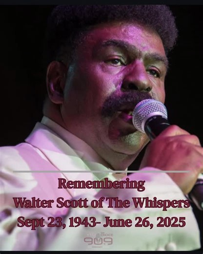 KTSU 90.9 FM | Rest In Peace to Walter Scott of The Whispers. Thank you for the decades of wonderful music. Walter Scott, who with his twin brother... | Instagram
